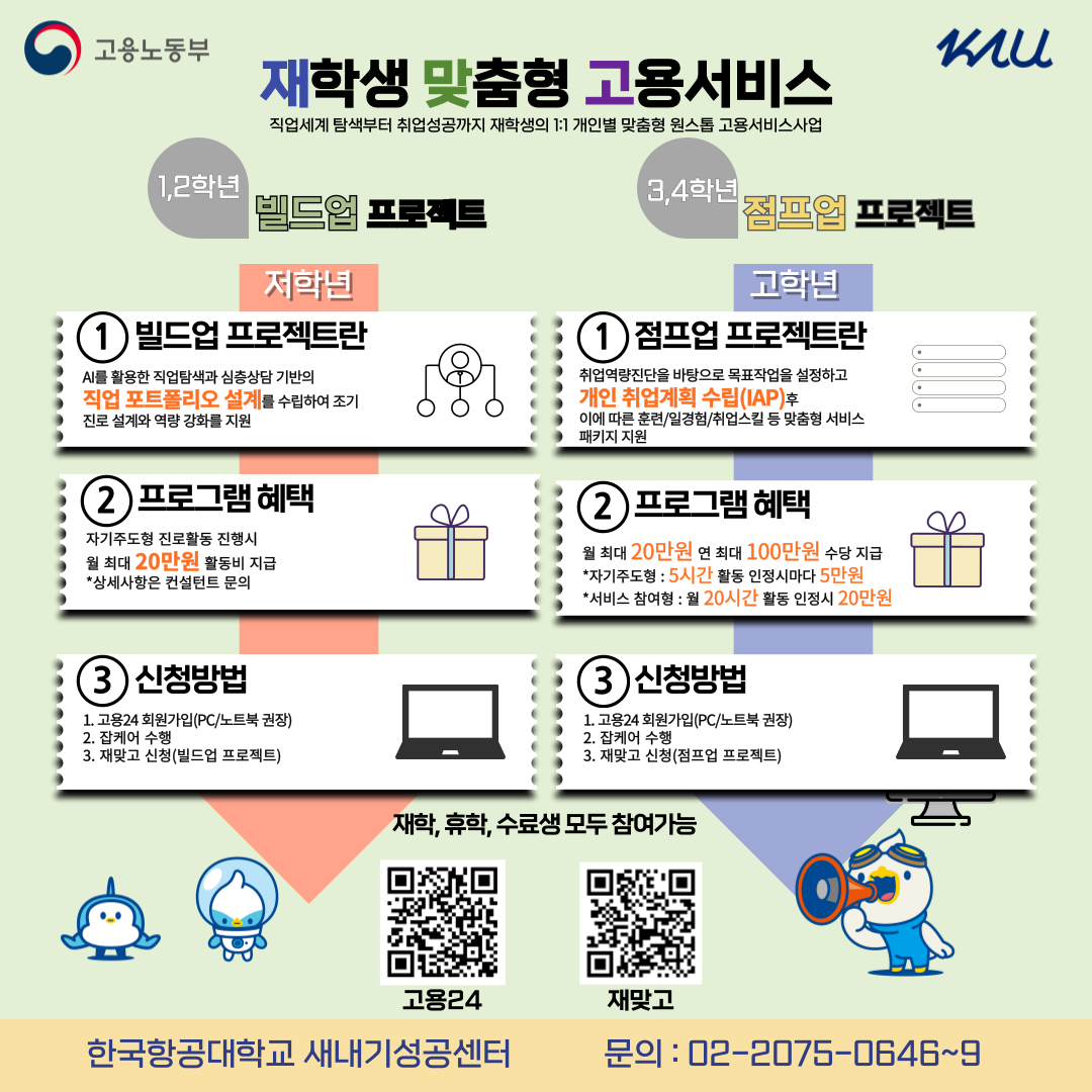 재학생 맞춤형 고용서비스_2025