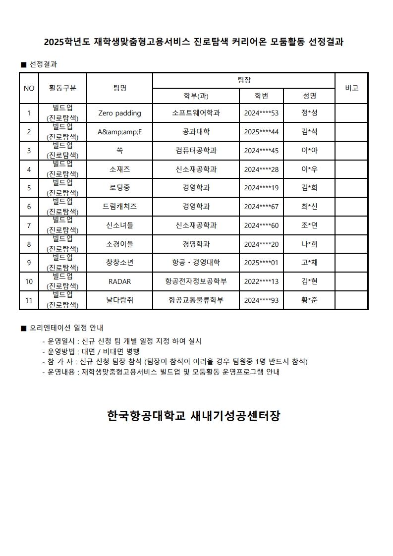 2024(2차) 진로탐색 모둠활동 활동계획 평가표_1