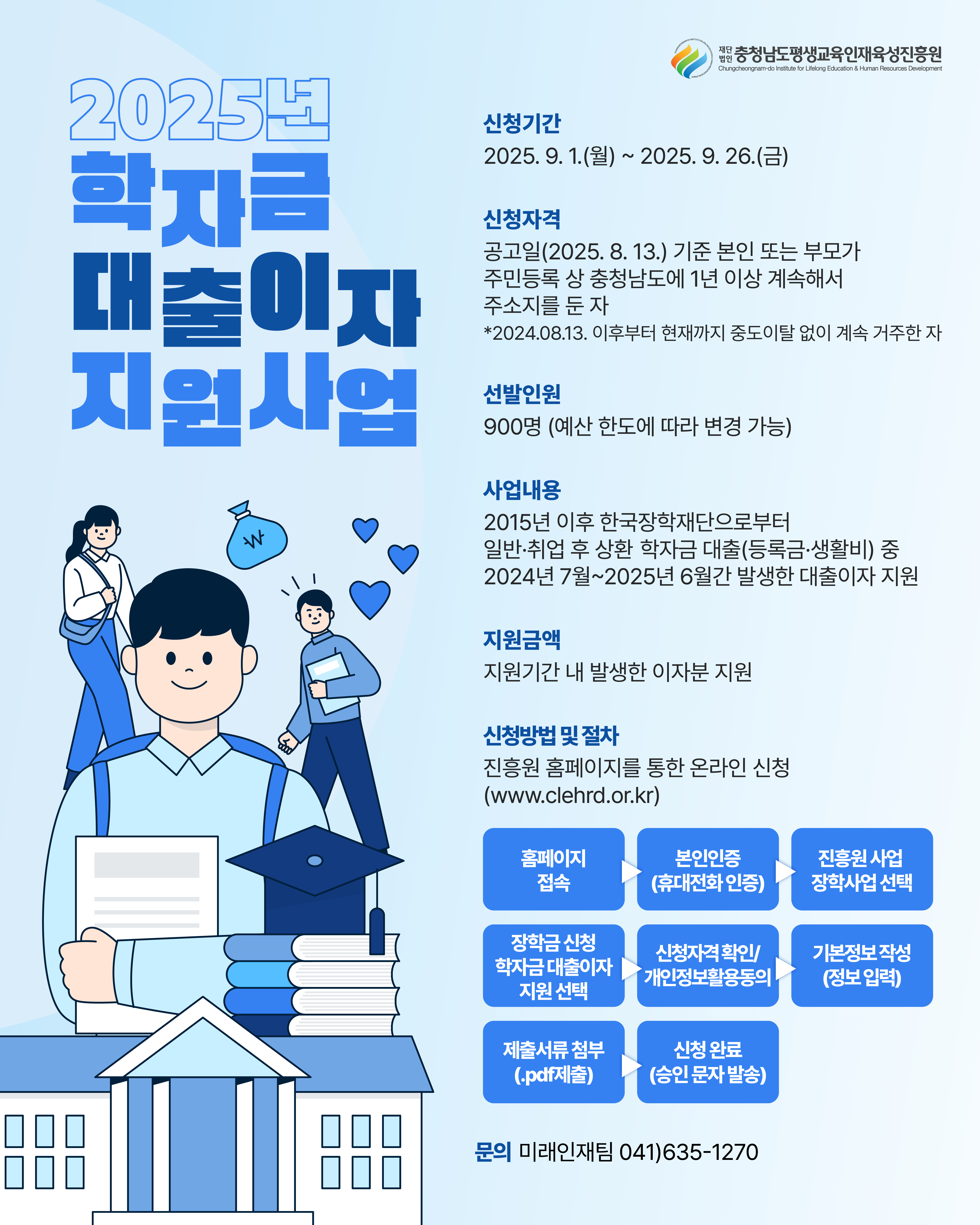 (붙임 2) 2025년 학자금 대출이자 지원사업 웹포스터