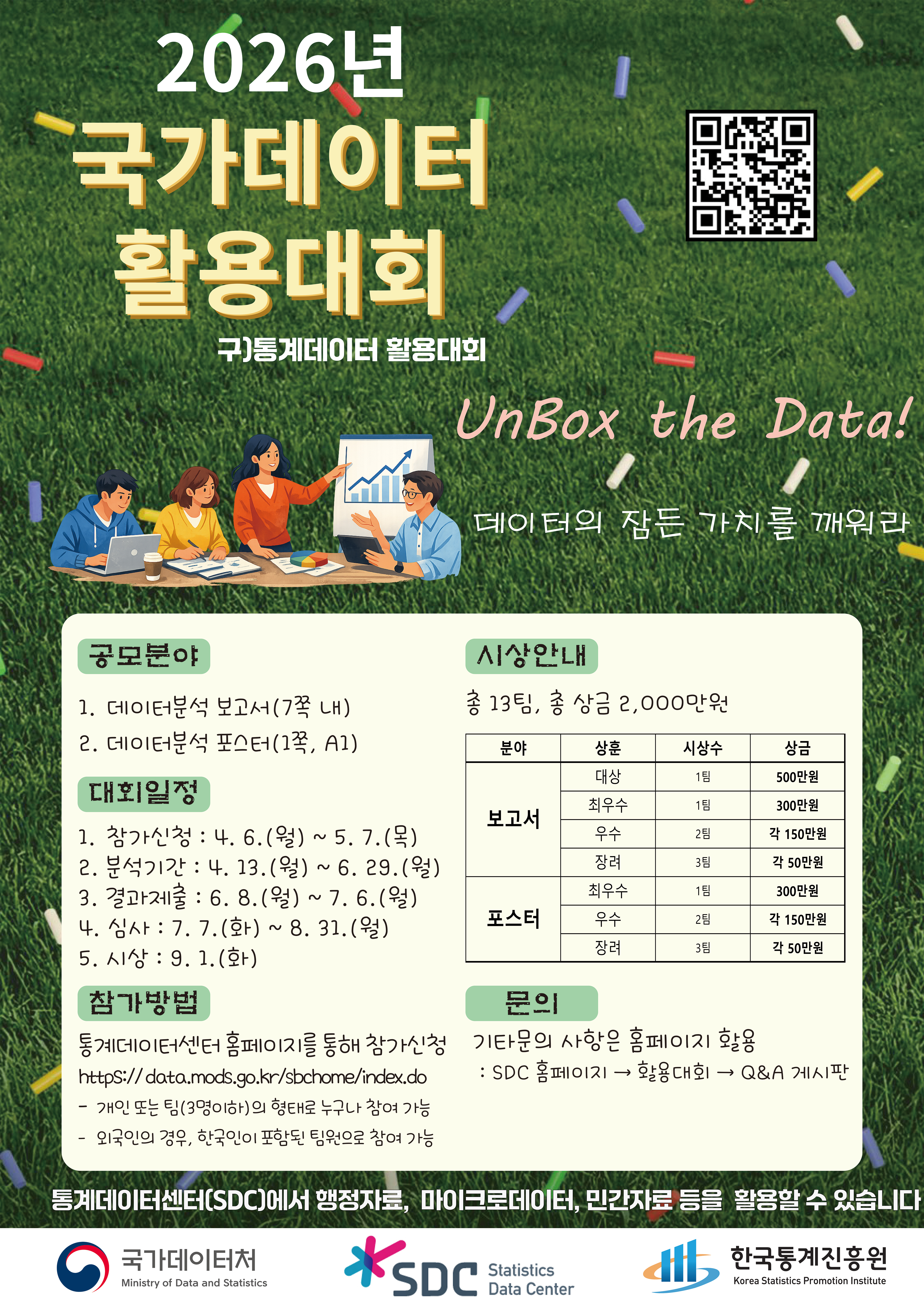 붙임2. 2026년 국가데이터 활용대회 포스터